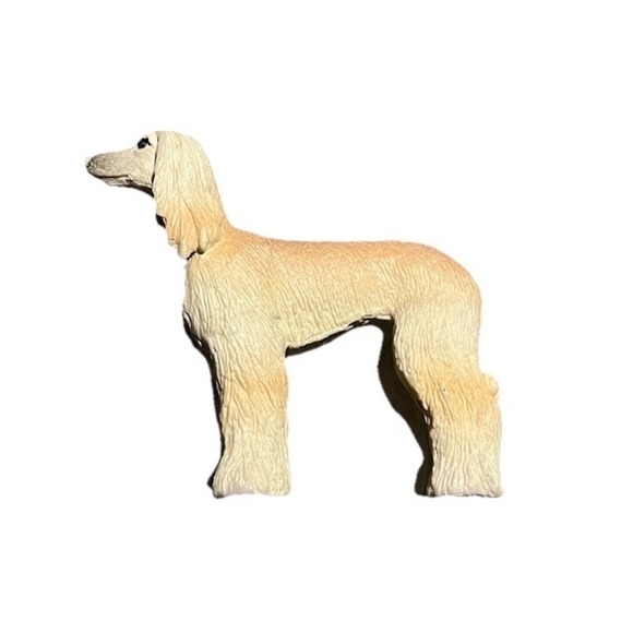 Other - Schleich 13745 Afghan Hound Dog Retired 2013 Farm Life Figure Blonde Vtg Toy